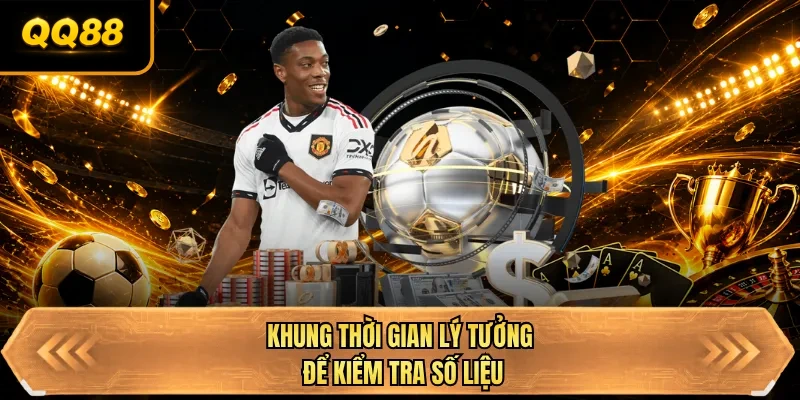 khung thoi gian ly tuong de kiem tra so lieu